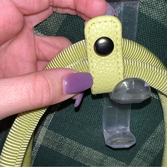 Lime Yellow/Green Open Story Travel Bag - Picture 7 of 9